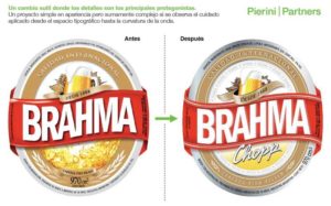 Antes y Después del Logo de Brahma 2008 b0