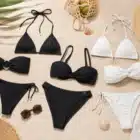 Bikini negro o bikini blanco: cómo elegir el color que más favorece tu estilo este verano 6 ¿Bikini negro o bikini blanco? Cómo elegir el color ideal