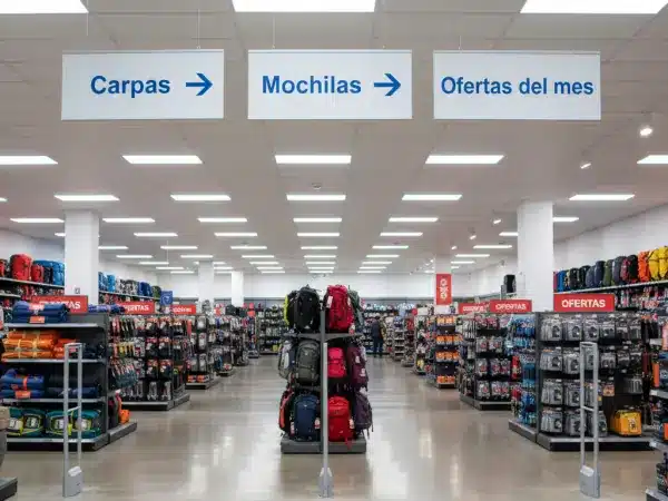 Señalización clara y visible - Optimización del recorrido del cliente Señalización clara y visible - Optimización del recorrido del cliente
