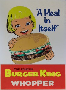 Publicidad de Burger King, años 70
