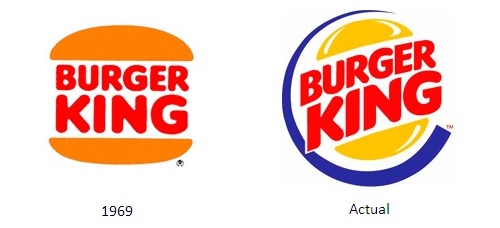 Logos de Burger King en la historia