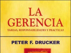 Libro La Gerencia - Peter Drucker