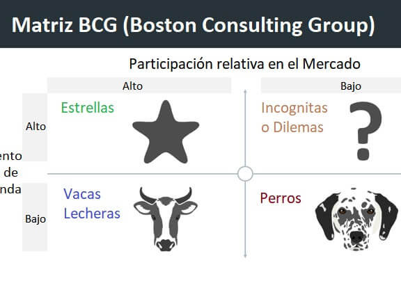 Análisis de la Cartera de Productos. La Matriz BCG 10 Matriz BCG - Análisis de la cartera de productos