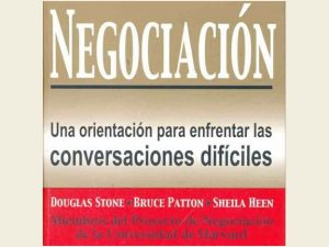 Libro Negociacion - Stone Douglas