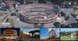 Visite la Antigua Roma con Google Earth