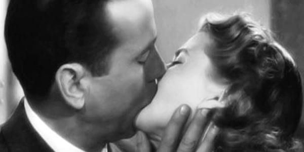 Mejores Besos en la Historia del Cine - Beso de la película Casablanca