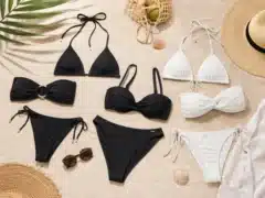 ¿Bikini negro o bikini blanco? Cómo elegir el color ideal