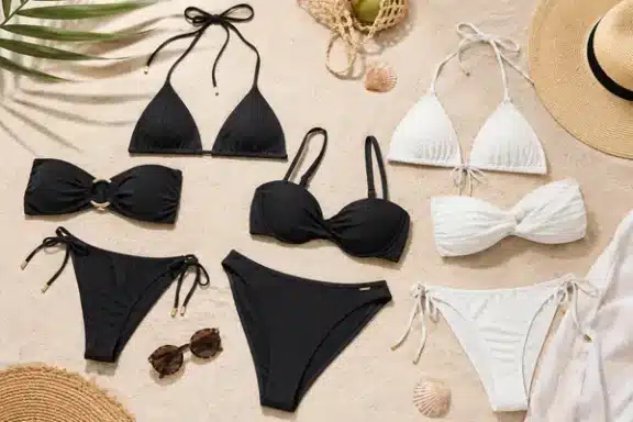 ¿Bikini negro o bikini blanco? Cómo elegir el color ideal