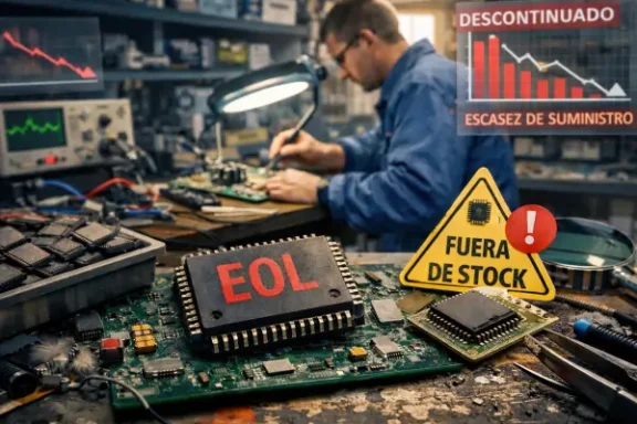 Crisis de obsolescencia en chips IC: cómo afecta a la industria y a los servicios de reparación