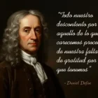 Daniel Defoe - Gratitud - Frases del día