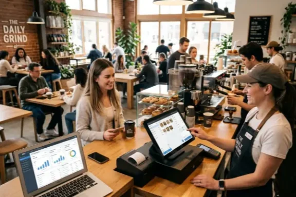 TPV para cafetería y software de gestión para alimentación