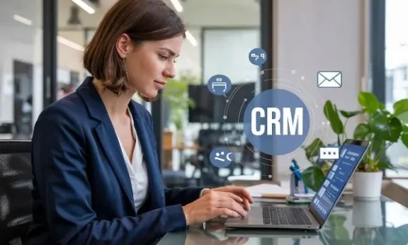 ¿Quieres más clientes? PROSPECTA, conoce a tus potenciales clientes y multiplica tus ventas 2 Vendedora otorgando a un candidato la calificación de prospecto