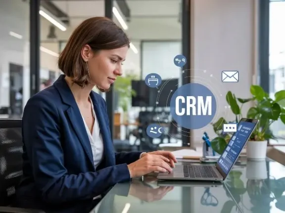 ¿Quieres más clientes? PROSPECTA, conoce a tus potenciales clientes y multiplica tus ventas 5 Vendedora otorgando a un candidato la calificación de prospecto